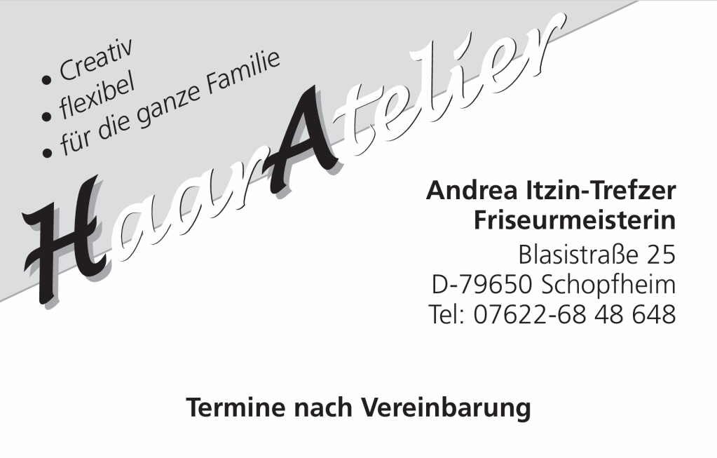HaarAtelier Andrea Itzin-Trefzer